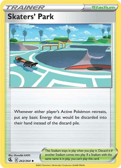 Skaters' Park (SWSH08: Fusion Strike) Near Mint
