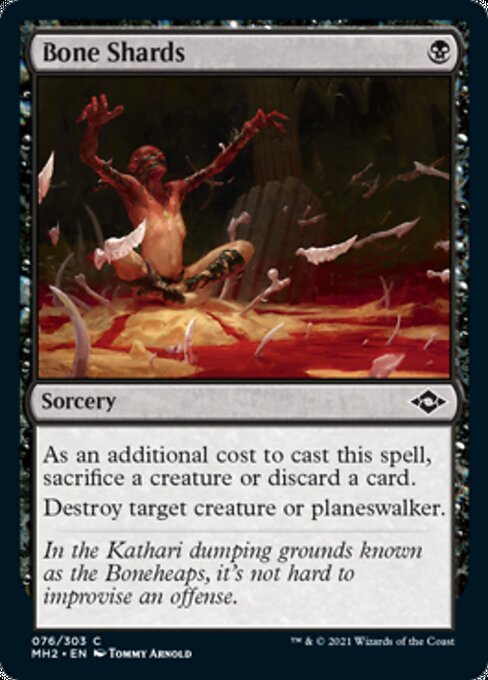 Bone Shards (Modern Horizons 2) Light Play Foil