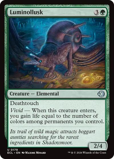 Luminollusk (Lorwyn Eclipsed) Near Mint