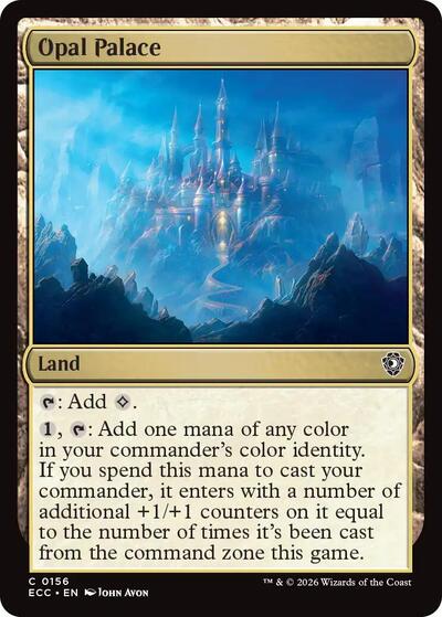 Opal Palace (Commander: Lorwyn Eclipsed) Near Mint