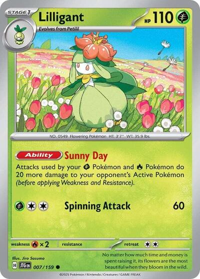 Lilligant (SV09: Journey Together) Near Mint