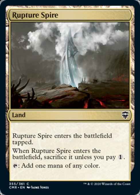 Rupture Spire (Commander Legends) Light Play Foil