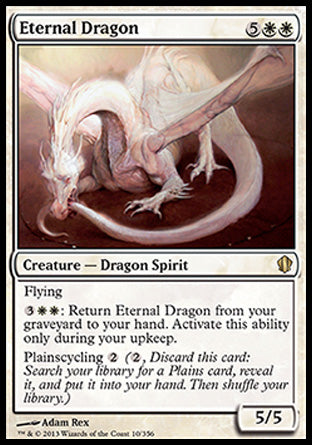 Eternal Dragon (Commander 2013 Edition) Light Play