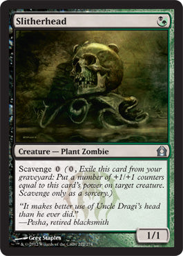 Slitherhead (Return to Ravnica) Light Play Foil