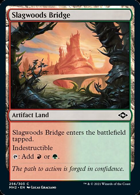 Slagwoods Bridge (Modern Horizons 2) Light Play Foil