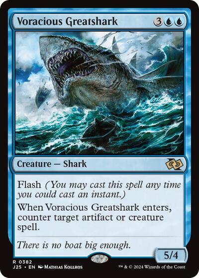 Voracious Greatshark (Foundations Jumpstart) Near Mint