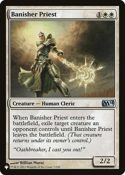 Banisher Priest (The List) Near Mint