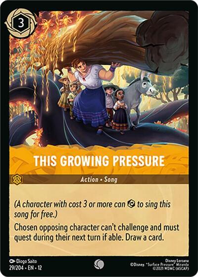 This Growing Pressure (Wilds Unknown) Near Mint