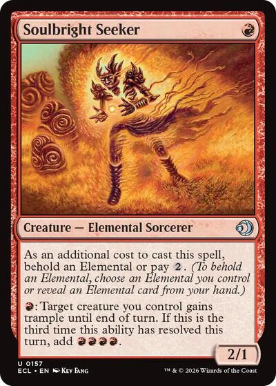 Soulbright Seeker (Lorwyn Eclipsed) Near Mint Foil