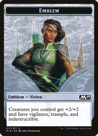 Emblem - Vivien Reid (Core Set 2019) Light Play