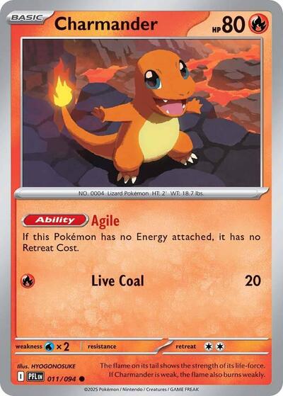 Charmander (ME02: Phantasmal Flames) Near Mint