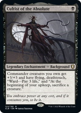 Cultist of the Absolute (Commander Legends: Battle for Baldur's Gate) Near Mint Foil