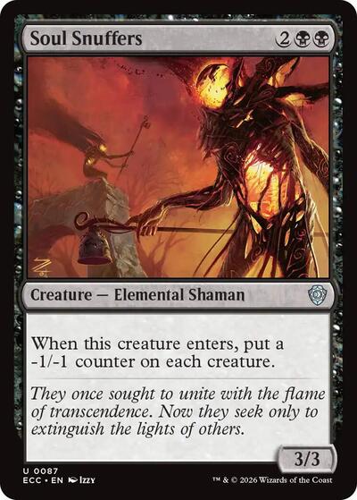 Soul Snuffers (Commander: Lorwyn Eclipsed) Near Mint
