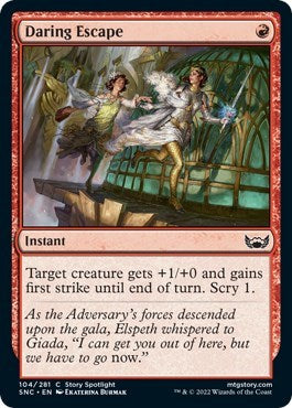 Daring Escape (Streets of New Capenna) Light Play Foil