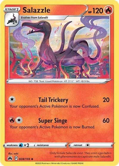 Salazzle (Crown Zenith) Near Mint