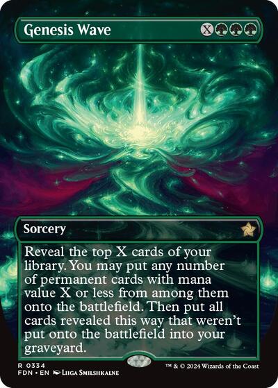 Genesis Wave (Borderless) (Foundations) Near Mint
