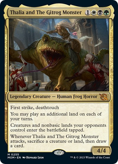 Thalia and The Gitrog Monster (March of the Machine) Near Mint