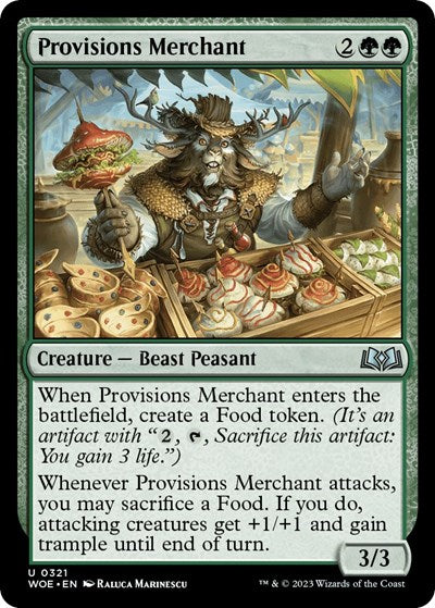 Provisions Merchant (Wilds of Eldraine) Near Mint Foil