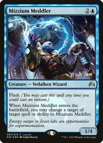 Mizzium Meddler (Promos: Launch Party and Release Event) Light Play Foil