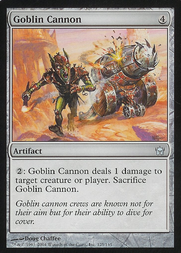 Goblin Cannon (Fifth Dawn) Light Play