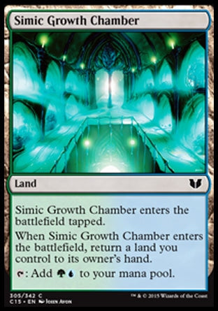 Simic Growth Chamber (Commander 2015) Light Play