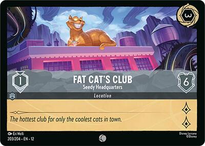 Fat Cat's Club - Seedy Headquarters (Wilds Unknown) Near Mint