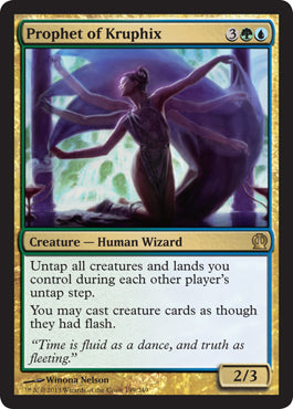 Prophet of Kruphix (Theros) Light Play