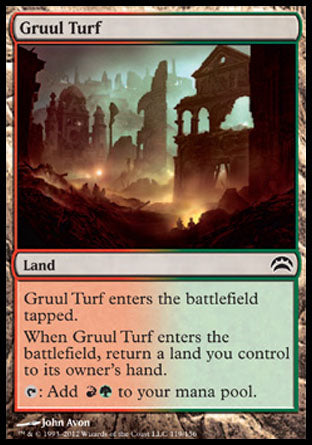 Gruul Turf (Planechase 2012) Light Play