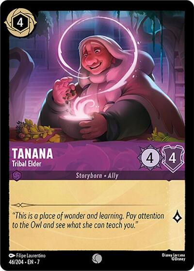 Tanana - Tribal Elder (Archazia's Island) Near Mint