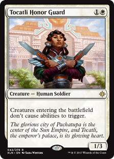 Tocatli Honor Guard (Ixalan) Light Play