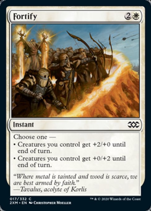 Fortify (Double Masters) Light Play Foil