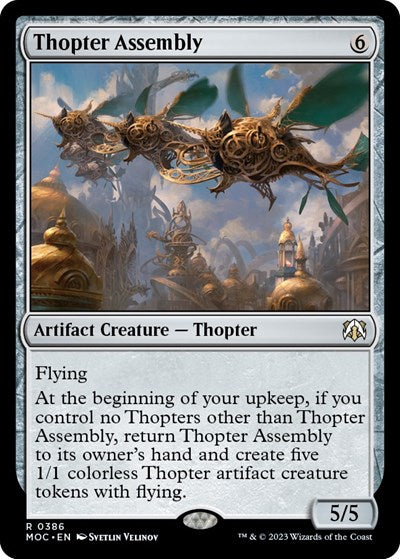 Thopter Assembly (Commander: March of the Machine) Near Mint