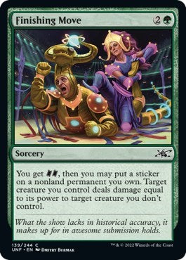 Finishing Move (Unfinity) Light Play Foil