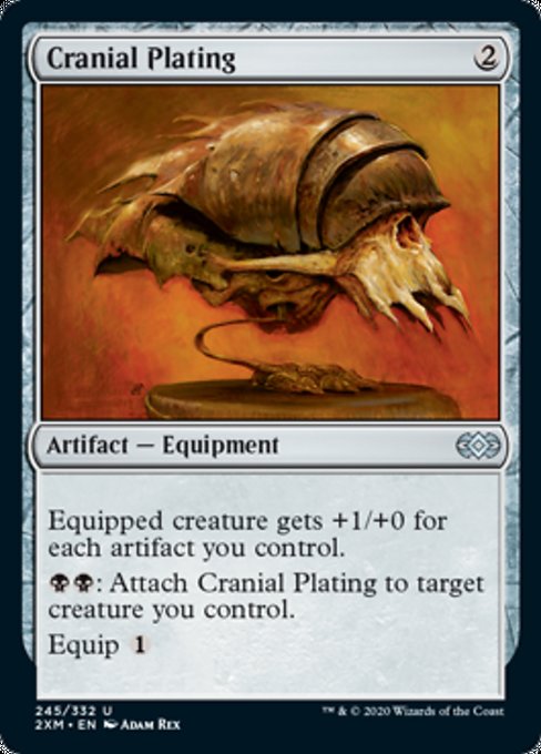 Cranial Plating (Double Masters) Light Play