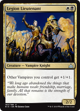 Legion Lieutenant (Rivals of Ixalan) Light Play