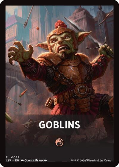 Goblins Theme Card (Foundations Jumpstart) Near Mint