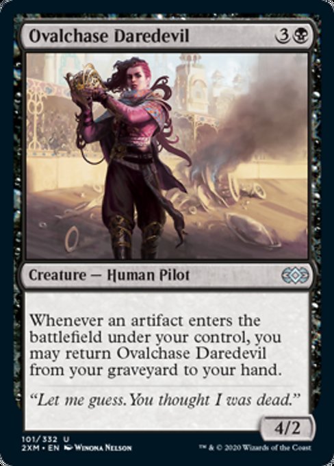 Ovalchase Daredevil (Double Masters) Light Play