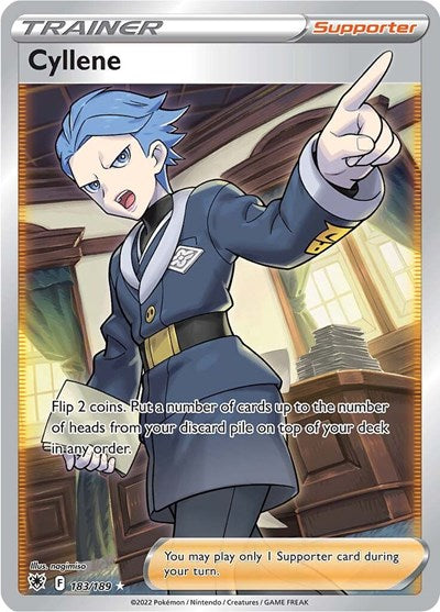 Cyllene (Full Art) (SWSH10: Astral Radiance) Near Mint Holofoil