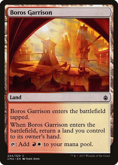 Boros Garrison (Commander Anthology) Light Play