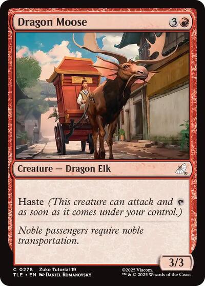 Dragon Moose (0278) (Avatar: The Last Airbender: Eternal-Legal) Near Mint