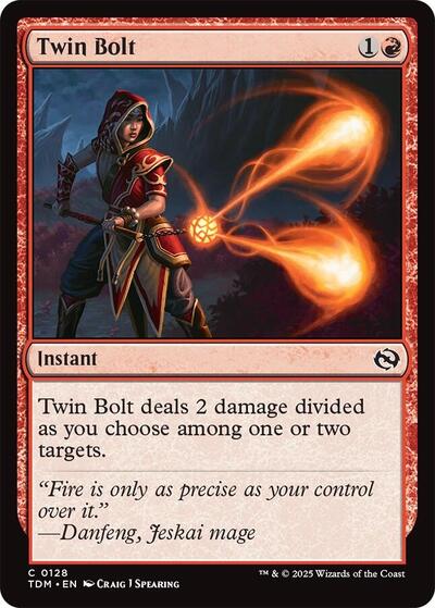 Twin Bolt (Tarkir: Dragonstorm) Near Mint Foil
