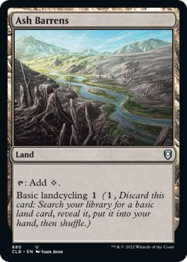 Ash Barrens (Commander Legends: Battle for Baldur's Gate) Near Mint