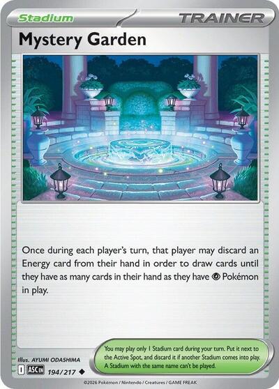Mystery Garden (ME: Ascended Heroes) Near Mint