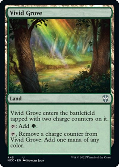Vivid Grove (Commander: Streets of New Capenna) Light Play