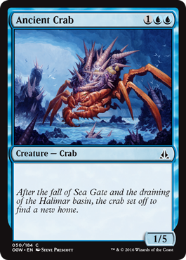 Ancient Crab (Oath of the Gatewatch) Light Play Foil