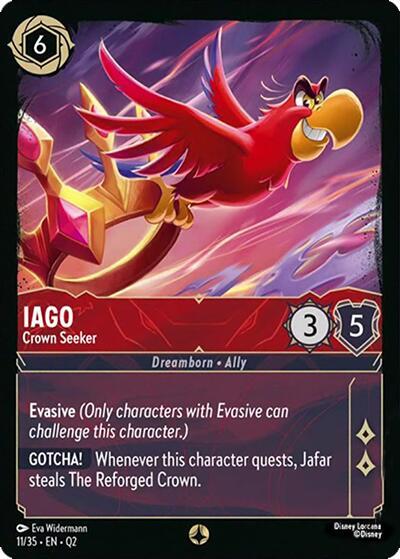 Iago - Crown Seeker (Illumineer's Quest: Palace Heist) Near Mint