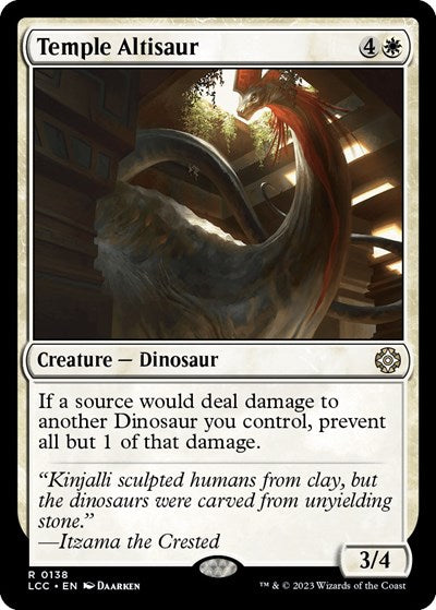 Temple Altisaur (Commander: The Lost Caverns of Ixalan) Near Mint