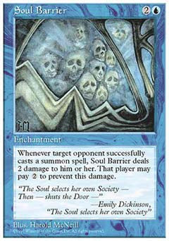 Soul Barrier (5th Edition) Light Play