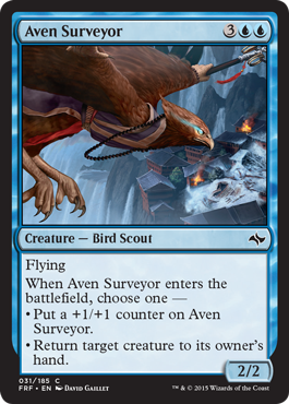Aven Surveyor (Fate Reforged) Light Play Foil