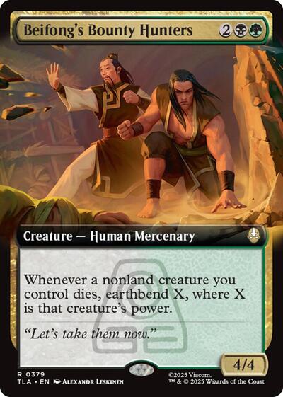 Beifong's Bounty Hunters (Extended Art) (Avatar: The Last Airbender) Near Mint
